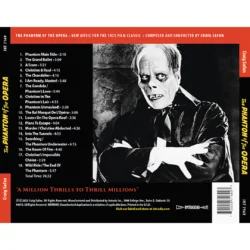 The Phantom of the Opera: New Music for the 1925 Film Classic (CD) [back cover]