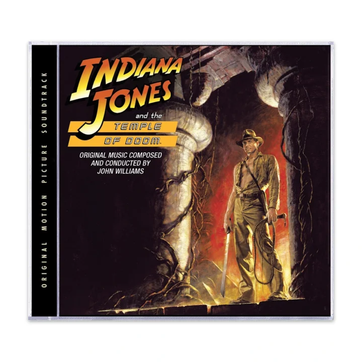 Indiana Jones and the Temple of Doom (1984) Soundtrack [CD] 050087542436 [album cover artwork]