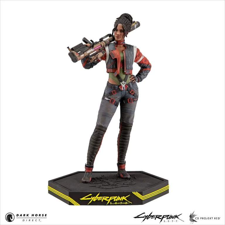 Panam Palmer (Cyberpunk 2077) PVC Statue (24cm tall) 3008-749 8365028376890 [front angle]