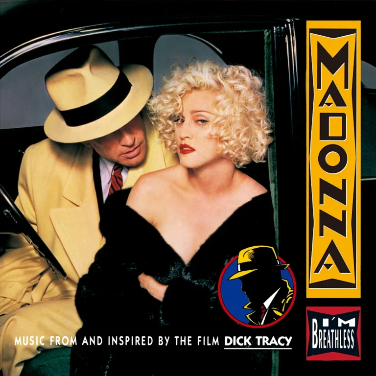 I'm Breathless Music from and inspired by the film Dick Tracy (1990) WPCR-85256 4943674442775 [album cover]