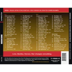 Inchon (1981) Original Motion Picture Soundtrack (3xCD) [Remastered] ISC 501 720258550101 [back cover]