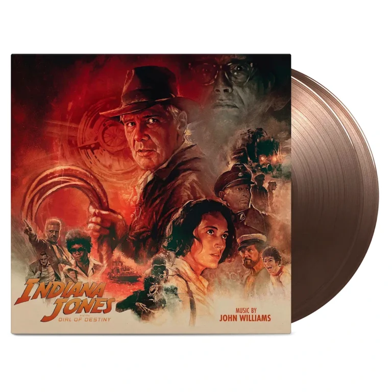 Indiana Jones and the Dial of Destiny (2023) Original Motion Picture Soundtrack [2xLP] 050087596323 [presentation shot]
