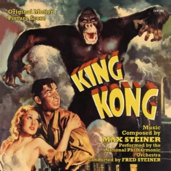 King Kong (1933) Original Motion Picture Soundtrack Score (CD) [album cover artwork]