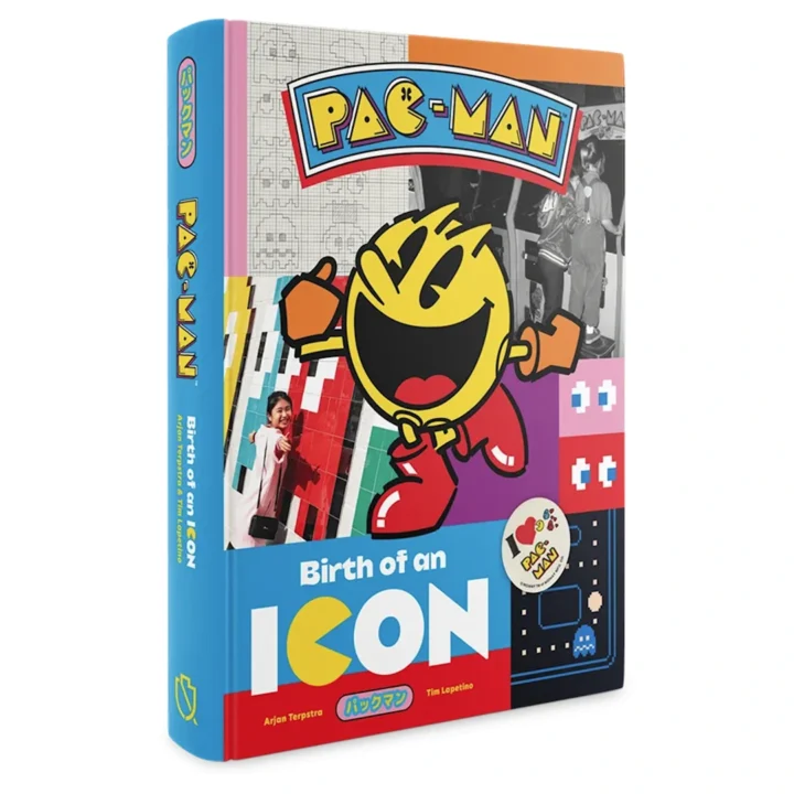 Pac-Man: Birth of an Icon (Hardcover) [Book] 9781789099393 [front cover from an angle]