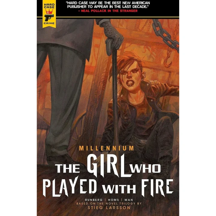 Millenium Volume 2: The Girl Who Played With Fire [Graphic Novel] 9781785861741 [front cover design]