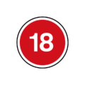 18 Certificate (icon logo)